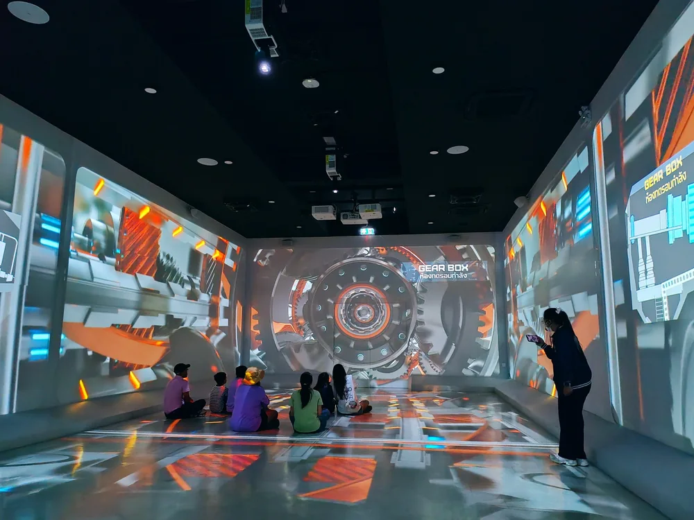 Elextropia, EGAT learning centre Lam Takhong — immersive theatre and RFID games by T-STONE